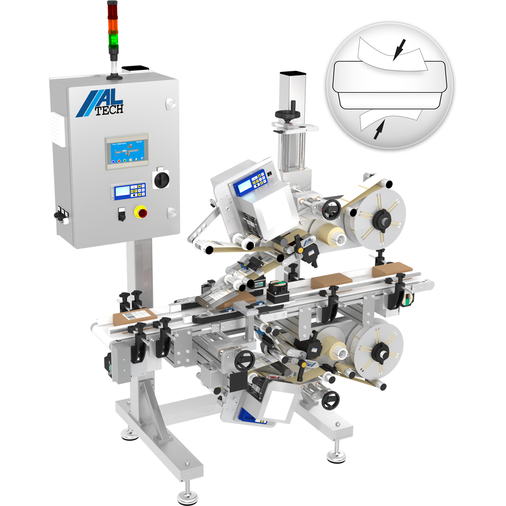 Etichettatrice automatica sopra / sotto ALbelt