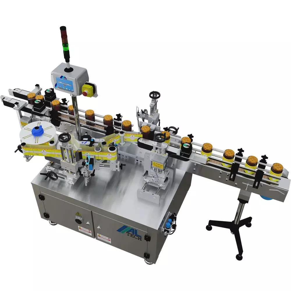 Sistema di etichettatura avvolgente (wraparound) ALline C
