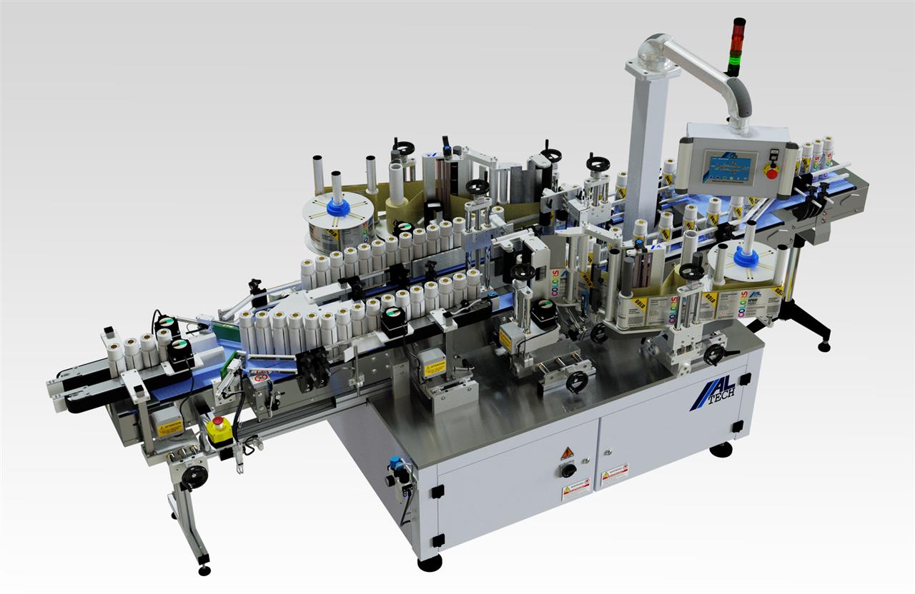 Sistema di etichettatura avvolgente (wraparound) ALline C