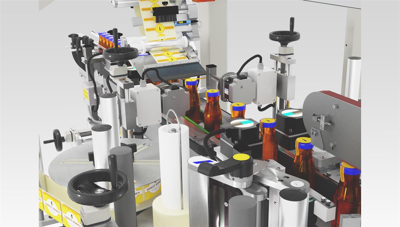 Etichettatrice automatica con applicazione sigillo