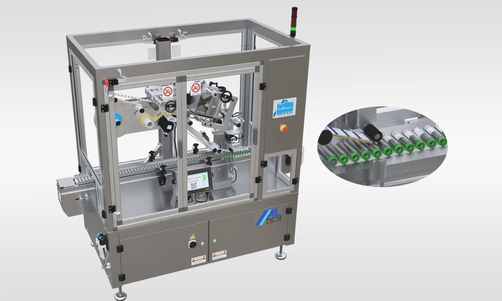 Etichettatrice automatica per tubi farmaceutici