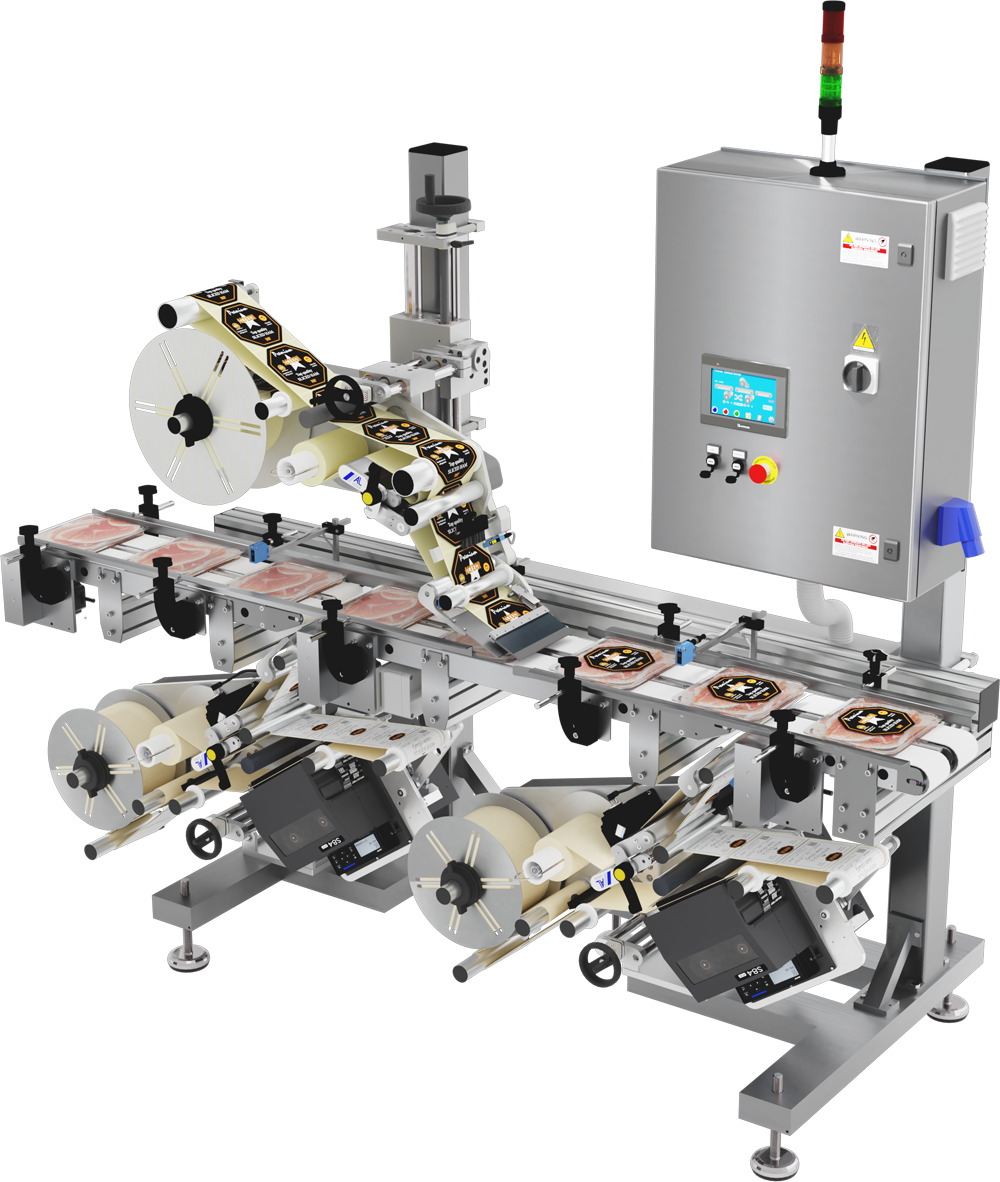Etichettatrice automatica sopra / sotto ALbelt