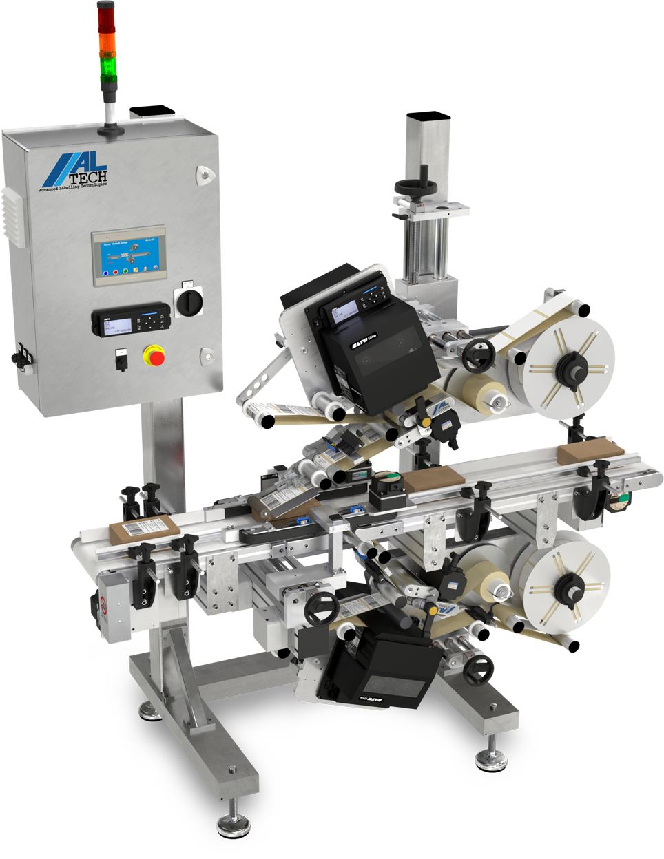 Etichettatrice automatica sopra / sotto ALbelt