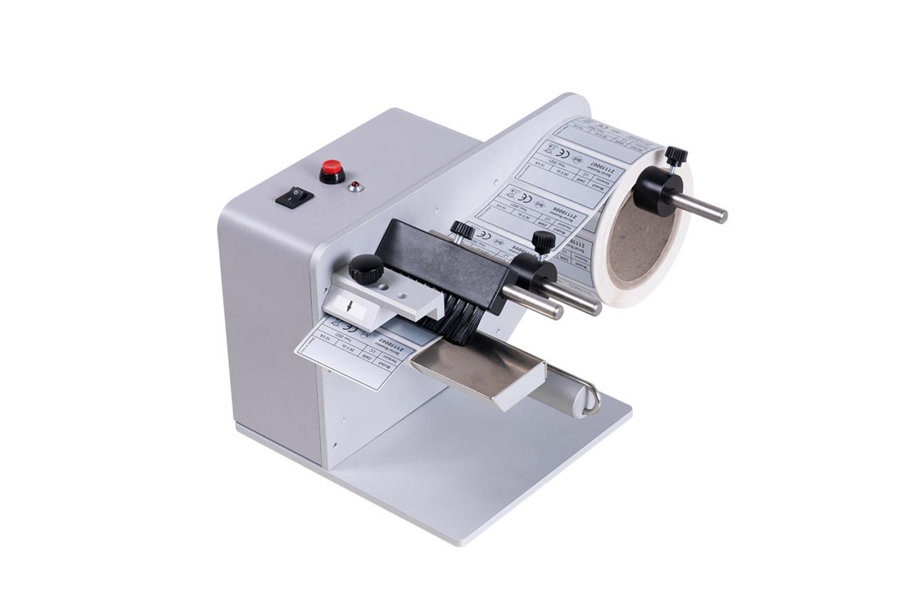 Dispenser per etichette adesive e distributori di etichette industriali